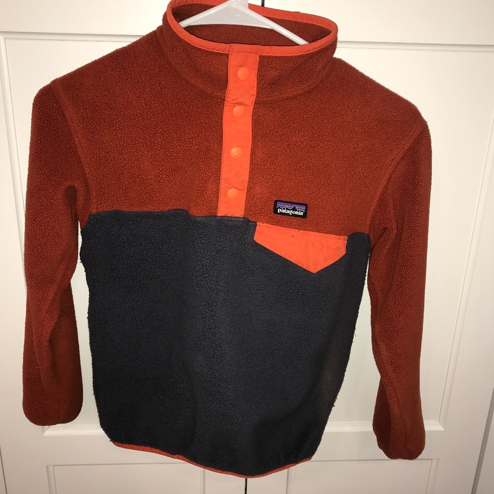 Patagonia Boys' Lightweight Snap-T Fleece Pullover